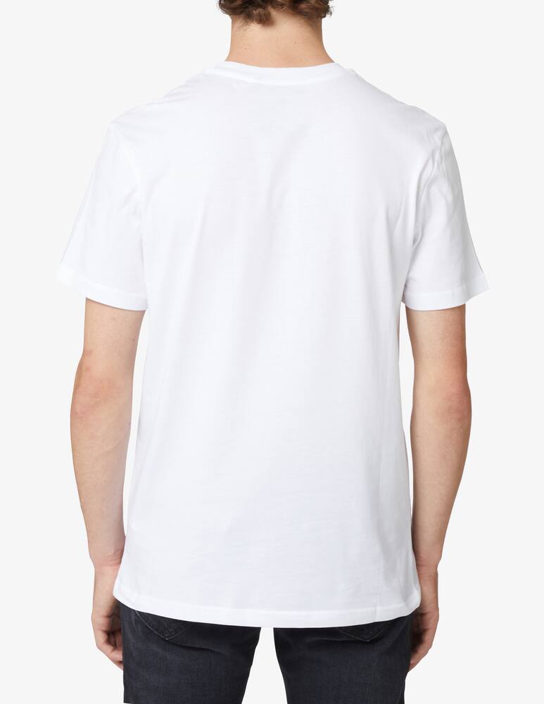 rinascente Moschino Couture Maglietta girocollo istitutional logo - Bianco