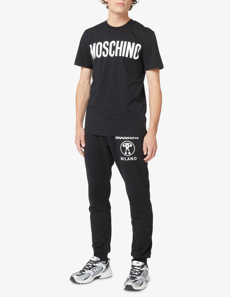 rinascente Moschino Couture Institutional logo t-shirt - Black