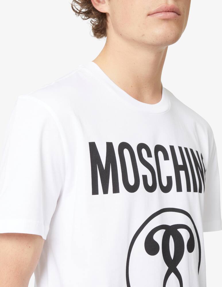 rinascente Moschino Couture Maglietta girocollo dqm - Bianco