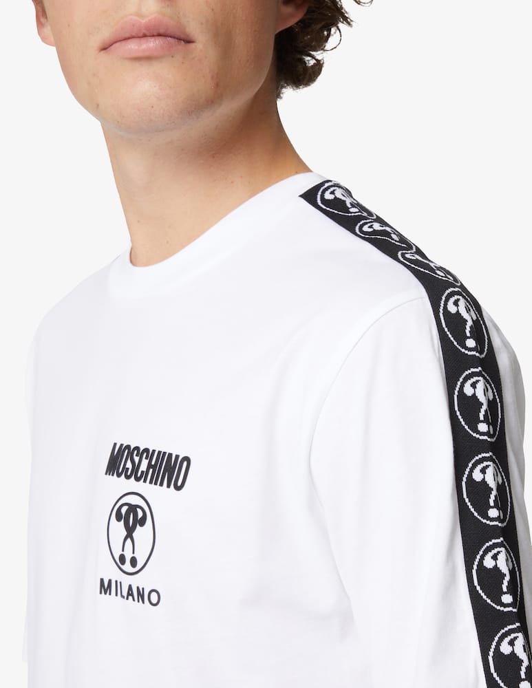 rinascente Moschino Couture Maglietta con logo - Bianco