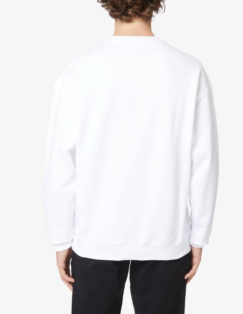 rinascente Moschino Couture Felpa girocollo dqm - Bianco