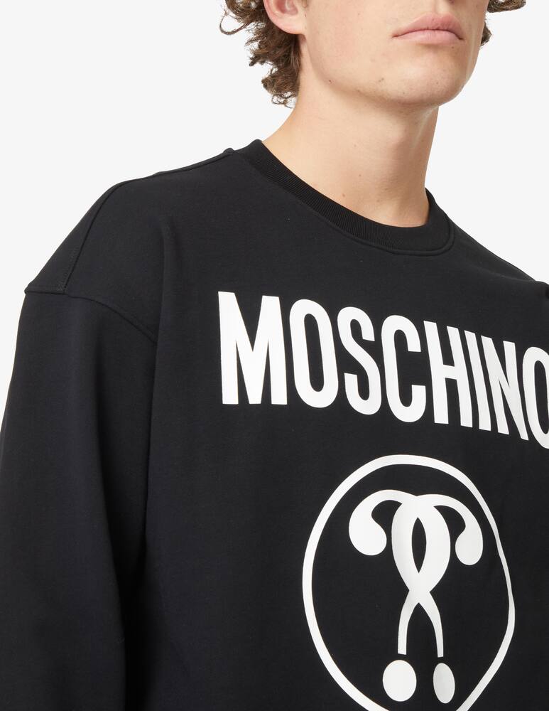 rinascente Moschino Couture Felpa girocollo dqm - Nero