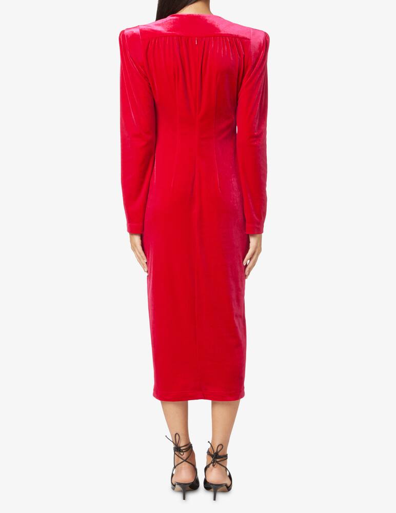 rinascente Philosophy di Lorenzo Serafini Puffy sleeve midi dress - Red