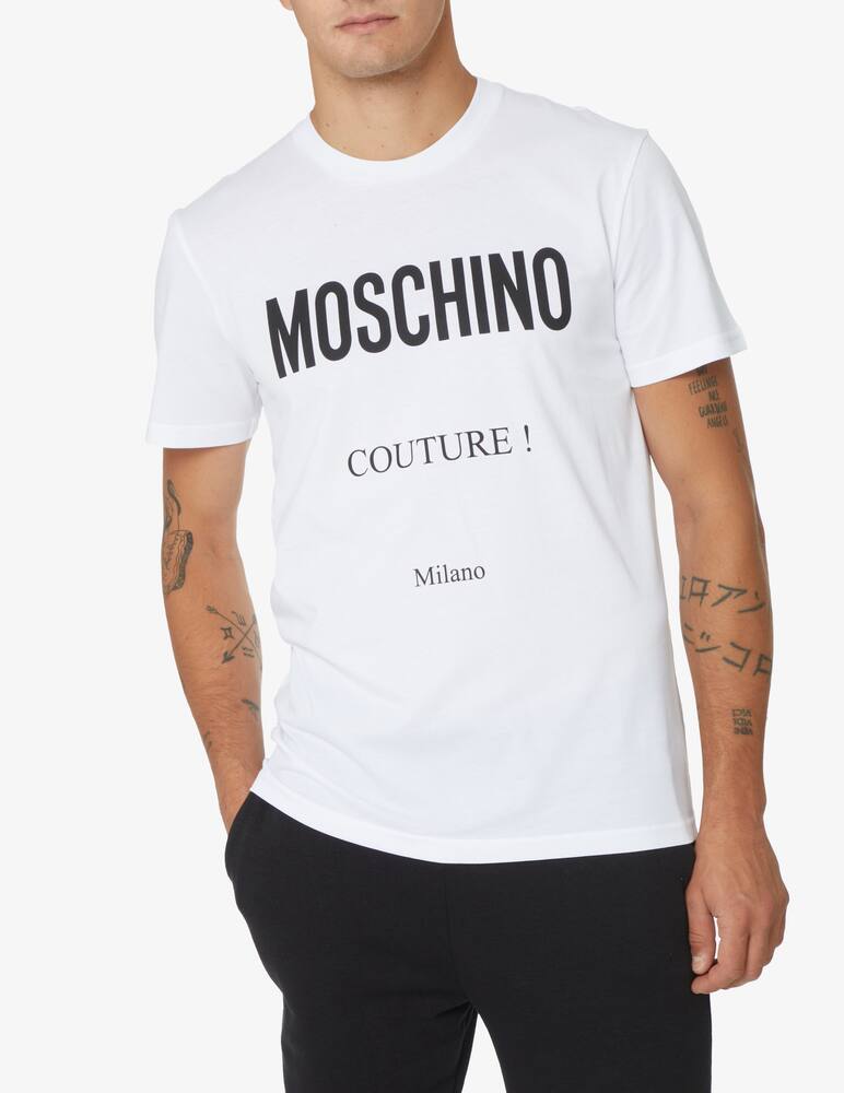 Moschino Moschino couture milano t-shirt - White - picture 1 Moschino Moschino couture milano t-shirt - White - picture 1