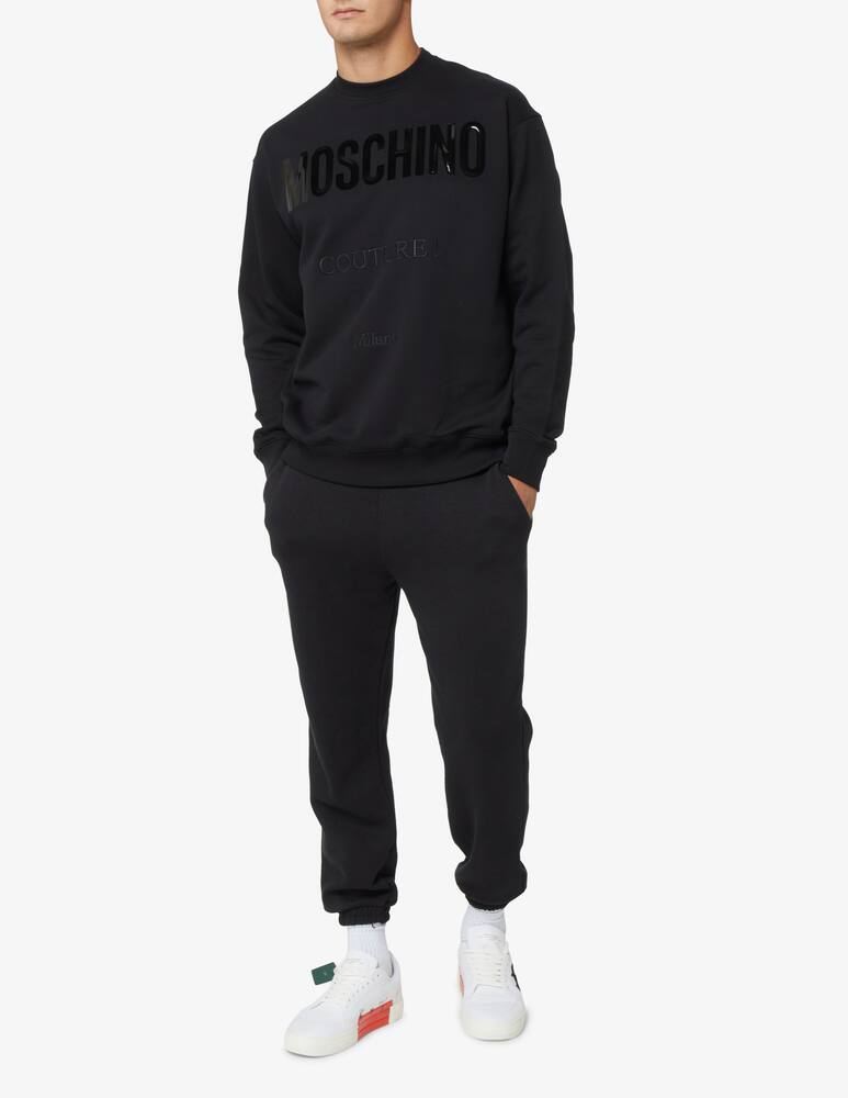 rinascente Moschino Felpa con logo - Nero