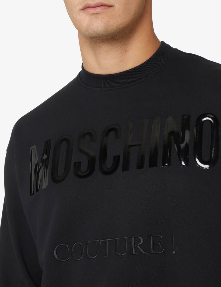 rinascente Moschino Felpa con logo - Nero