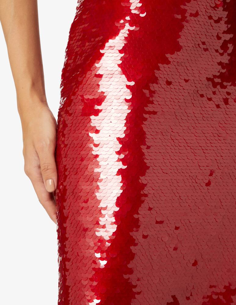 Philosophy di Lorenzo Serafini Gonna midi con pailette - Rosso - immagine 4 Philosophy di Lorenzo Serafini Gonna midi con pailette - Rosso - immagine 4