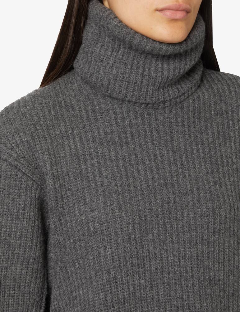 rinascente Philosophy di Lorenzo Serafini Maglione a collo alto in lana - Grigio