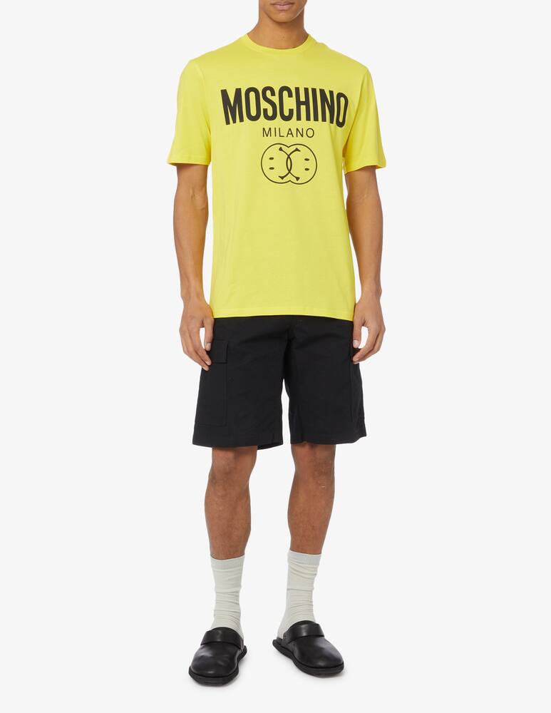 rinascente Moschino Maglietta logo smile 