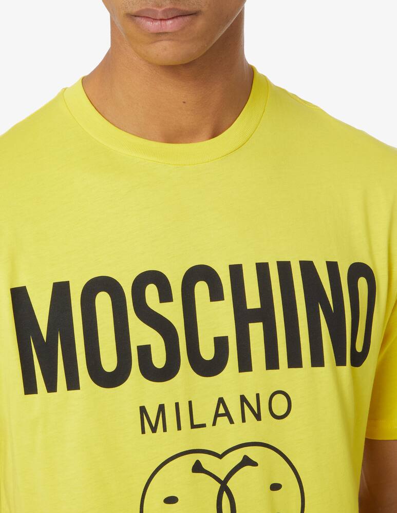 rinascente Moschino Maglietta logo smile 