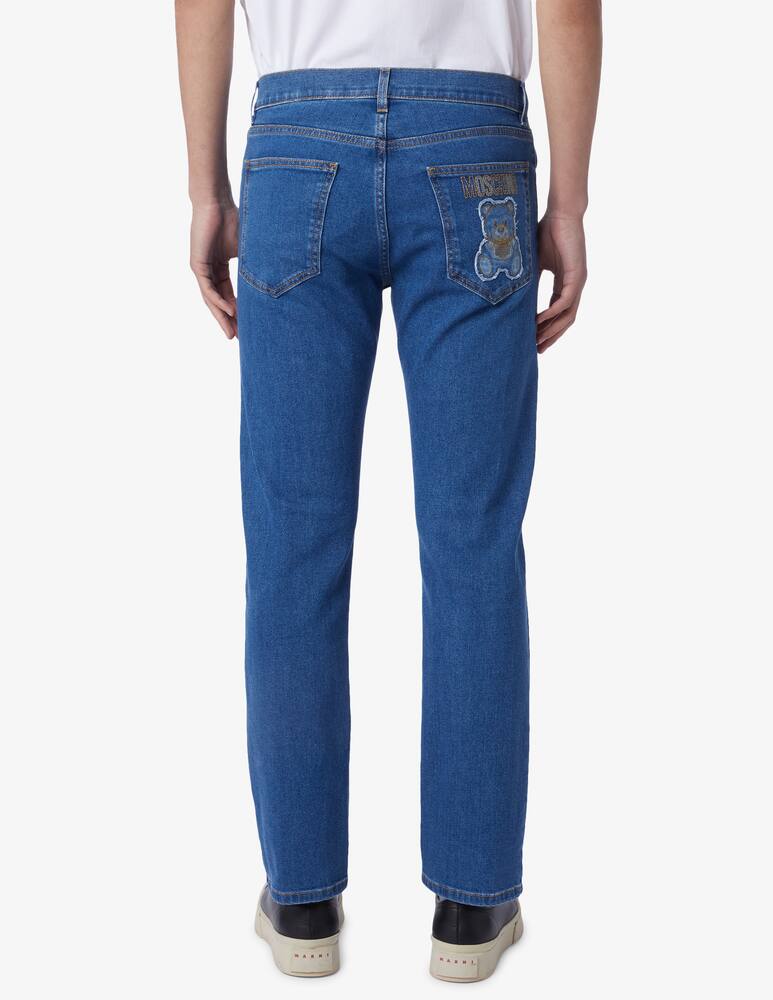 rinascente Moschino Teddy denim teddy 