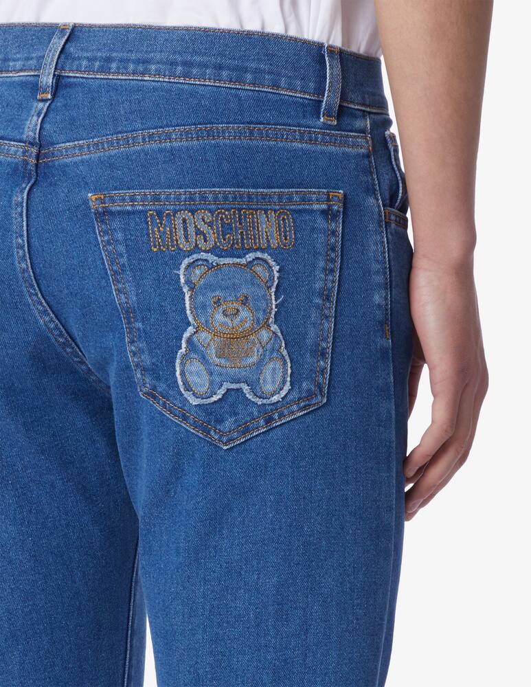 rinascente Moschino Teddy denim teddy 
