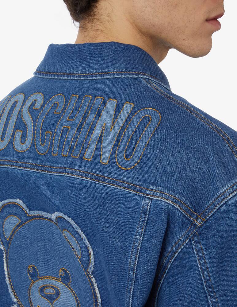 rinascente Moschino Giacca track denim teddy 