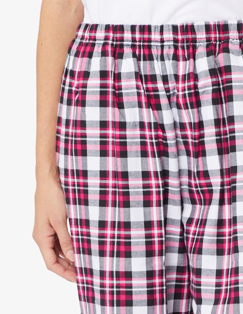 rinascente Moschino Short sleeved check pajamas