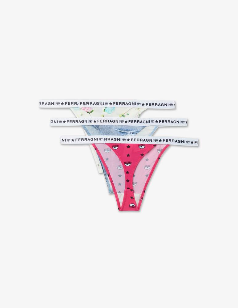 rinascente Chiara Ferragni Thong slip 3 pack