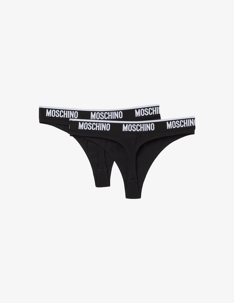 rinascente Moschino Thong slip 2 pack