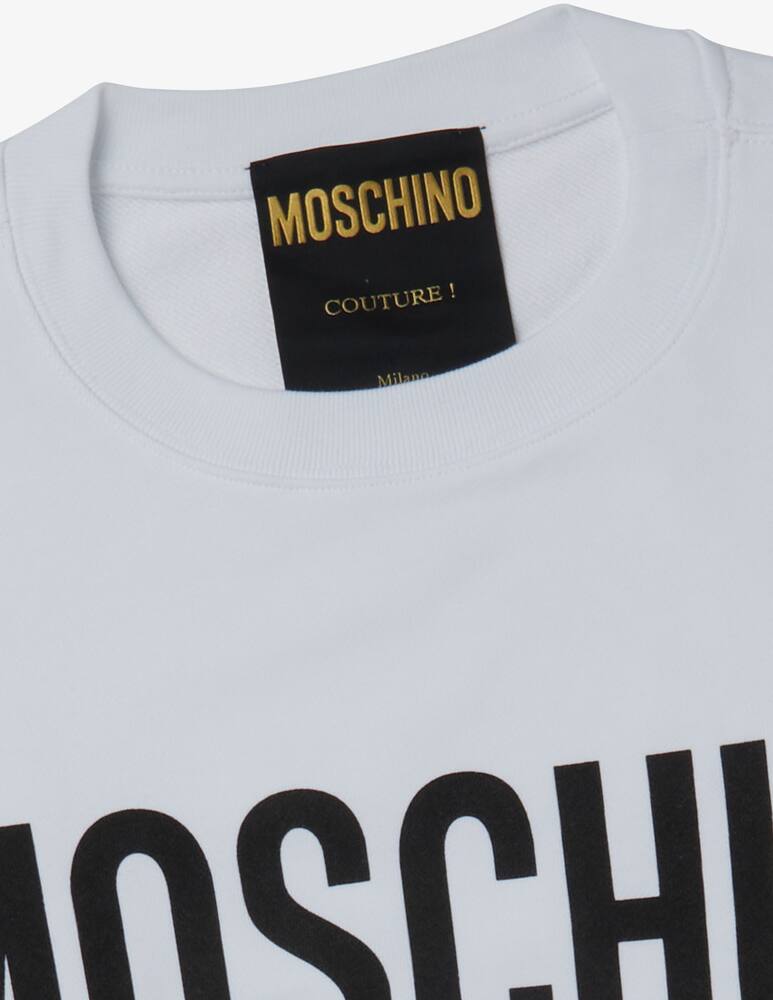 rinascente Moschino Felpa manica lunga logo