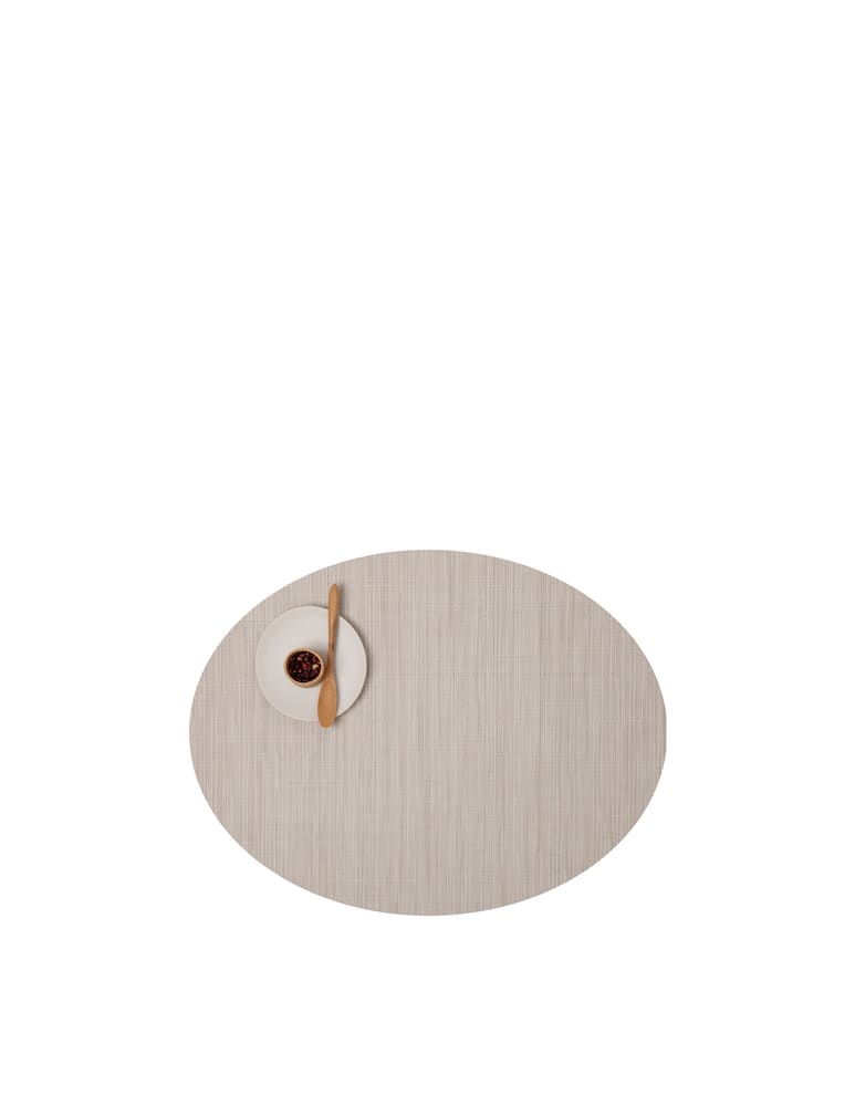rinascente Chilewich Bamboo Oval Placemat - Brown