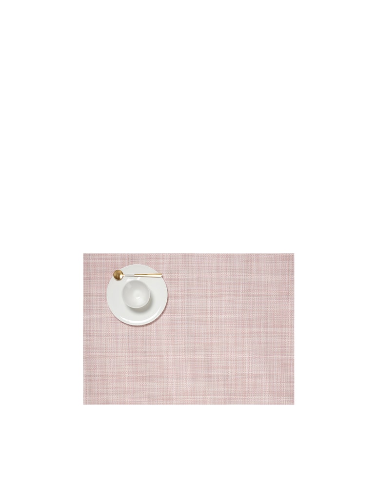 rinascente Chilewich Mini Basketweave Rectangle Placemat - Pink
