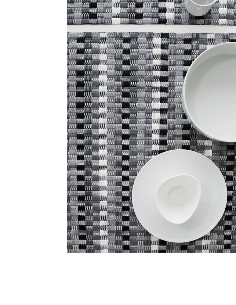 rinascente Chilewich Heddle Tovaglietta Rettangolare - Grigio