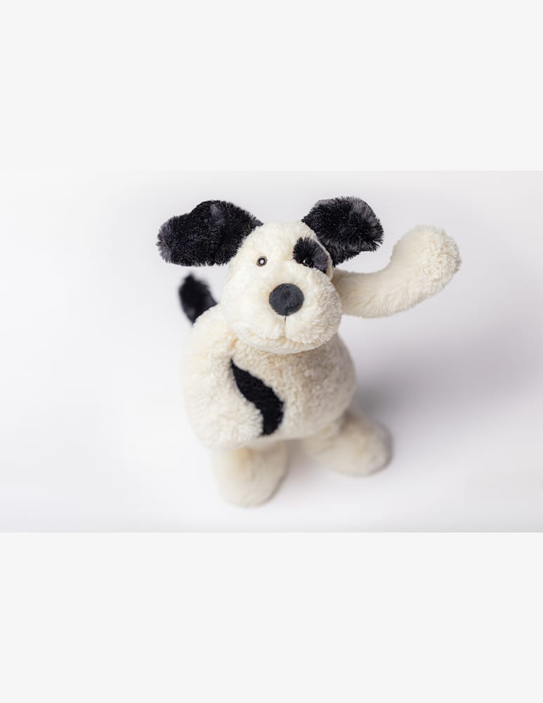 Jellycat Bashful Black & Cream Puppy Original (Medium) - picture 2 Jellycat Bashful Black & Cream Puppy Original (Medium) - picture 2