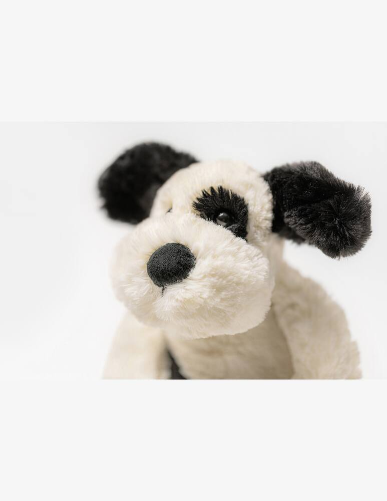 rinascente Jellycat Bashful Black & Cream Puppy Original Medium Peluche