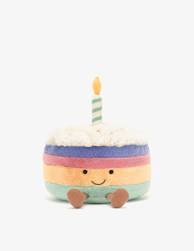 rinascente Jellycat Amuseables Rainbow Birthday Cake Peluche
