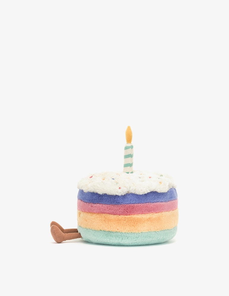 rinascente Jellycat Amuseables Rainbow Birthday Cake Peluche