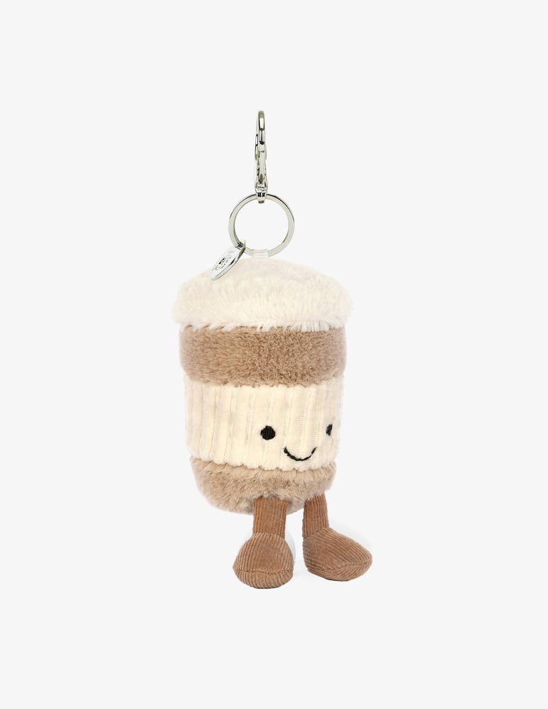 Jellycat Amuseables Perkle Coffee Charm per Borsa - immagine 1 Jellycat Amuseables Perkle Coffee Charm per Borsa - immagine 1