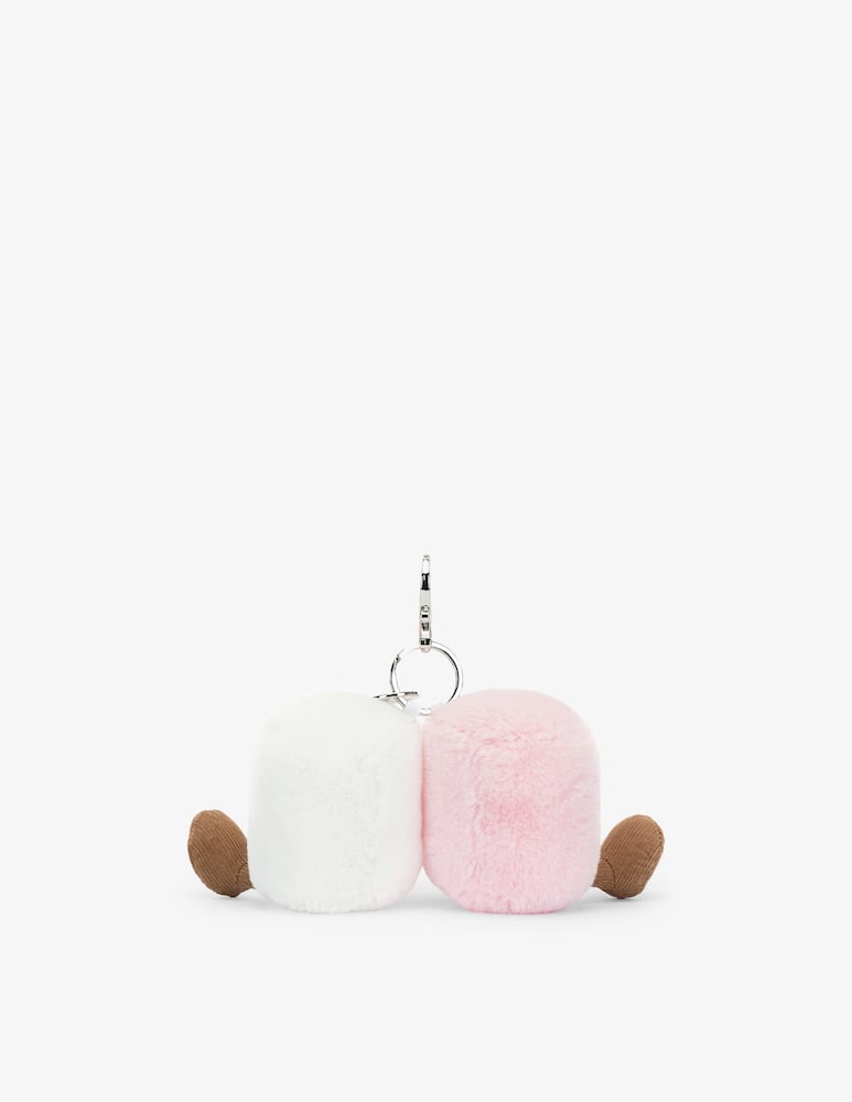 rinascente Jellycat Amuseables Pair of Marshmallows Bag Charm