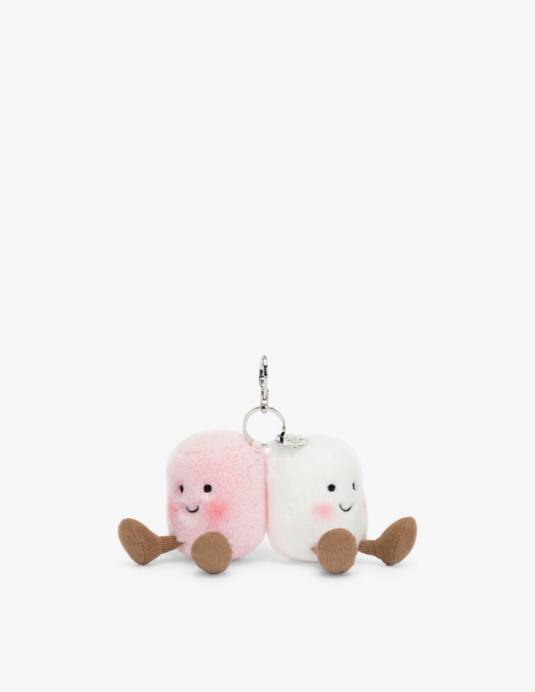 rinascente Jellycat Amuseables Pair of Marshmallows Bag Charm