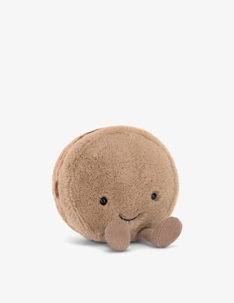 Jellycat Peluche Amuseables Mona Macaron Chocolate - immagine 2 Jellycat Peluche Amuseables Mona Macaron Chocolate - immagine 2