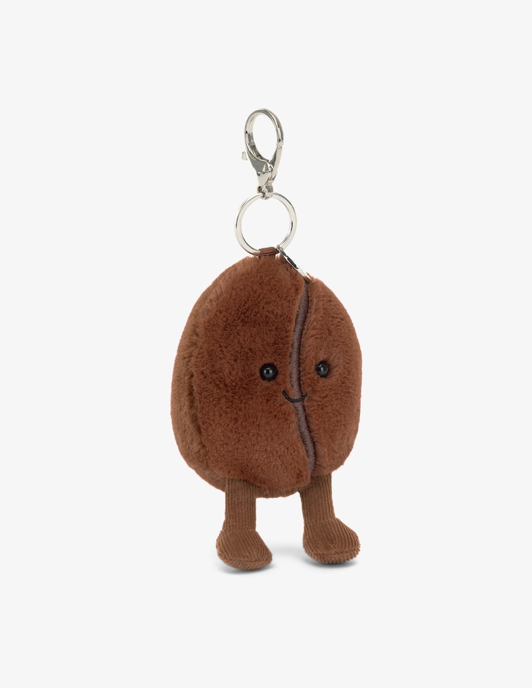 Jellycat Amuseables Coffee Bean Charm per Borsa - immagine 2 Jellycat Amuseables Coffee Bean Charm per Borsa - immagine 2