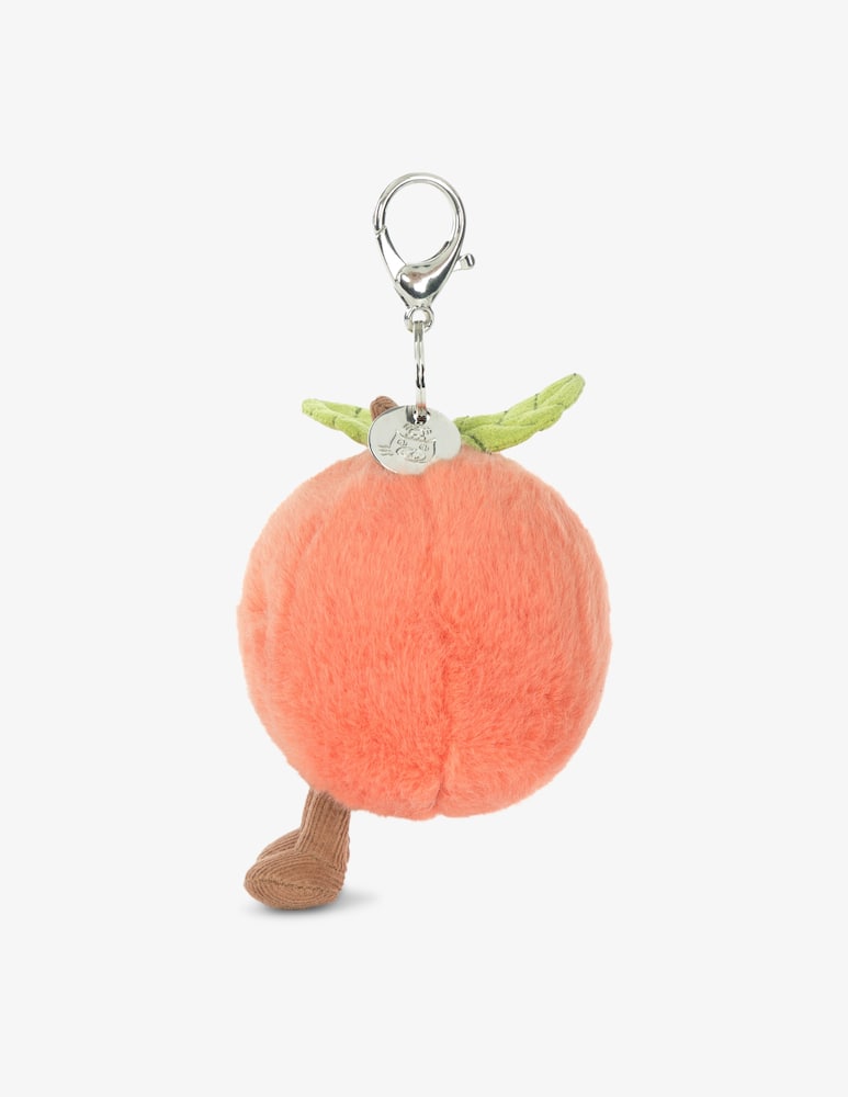 Jellycat Amuseables Peach Charm per Borsa - immagine 4 Jellycat Amuseables Peach Charm per Borsa - immagine 4