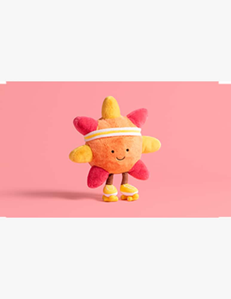 Jellycat Amuseables Sun Roller Skates Peluche - immagine 2 Jellycat Amuseables Sun Roller Skates Peluche - immagine 2