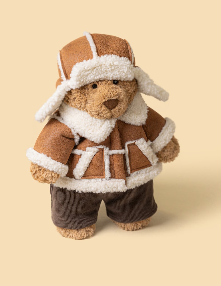 Jellycat Peluche Bartholomew Bear Alpine Outfit - picture 2 Jellycat Peluche Bartholomew Bear Alpine Outfit - picture 2
