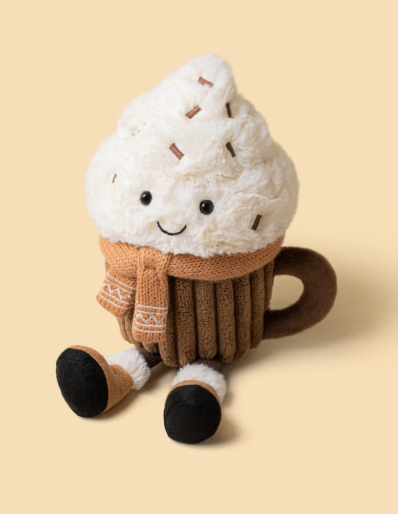 Jellycat Peluche Amuseables Scarffles Hot Chocolate - picture 2 Jellycat Peluche Amuseables Scarffles Hot Chocolate - picture 2