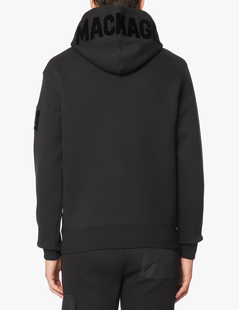 rinascente Mackage Neoprene logo hoodie