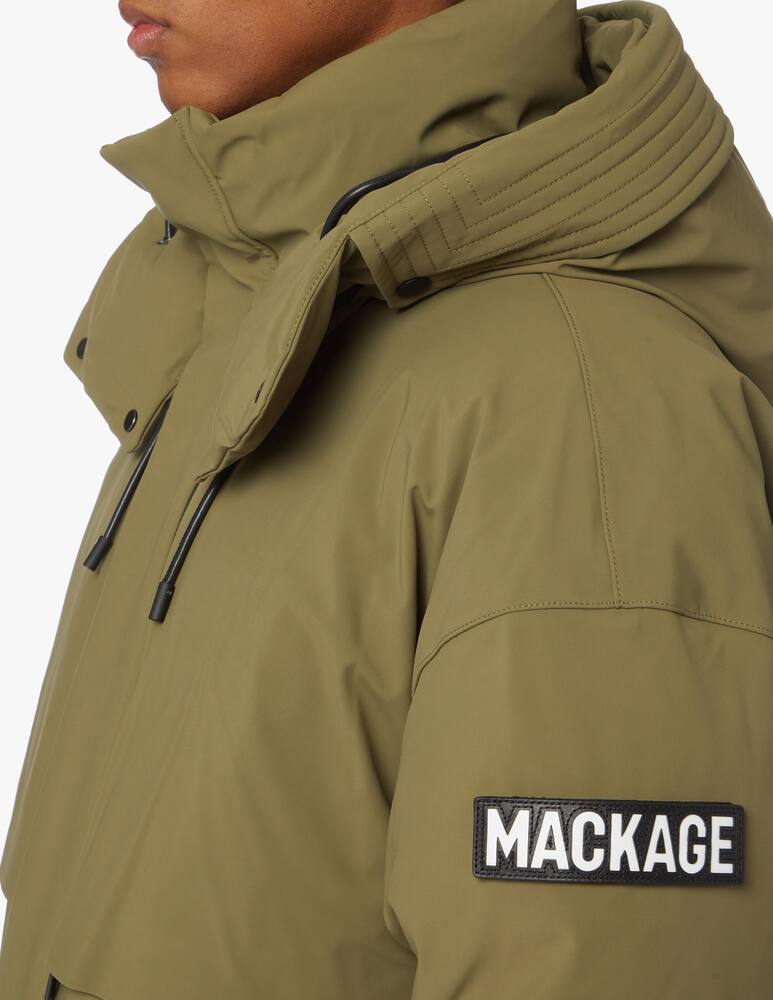 rinascente Mackage Parka con cappuccio tech gabriel
