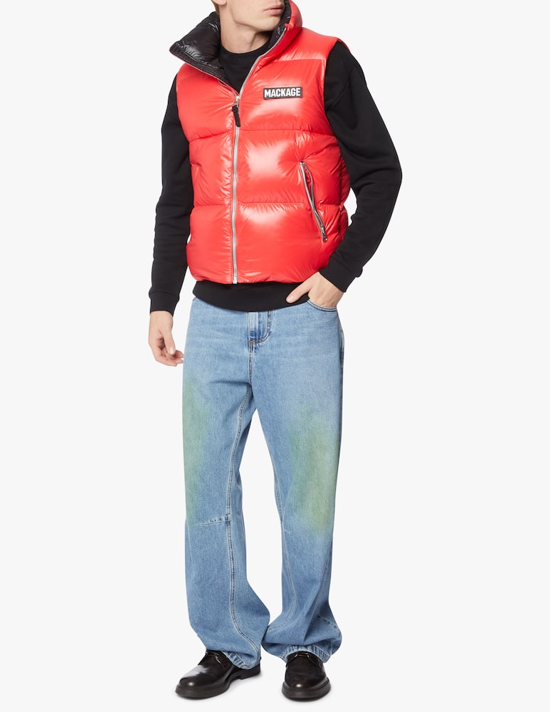 rinascente Mackage Puffy kane hooded vest