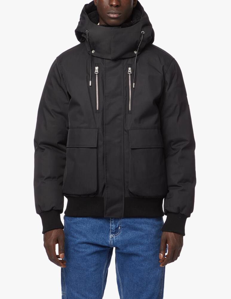 rinascente Mackage Cordura sheep rowan hooded jacket