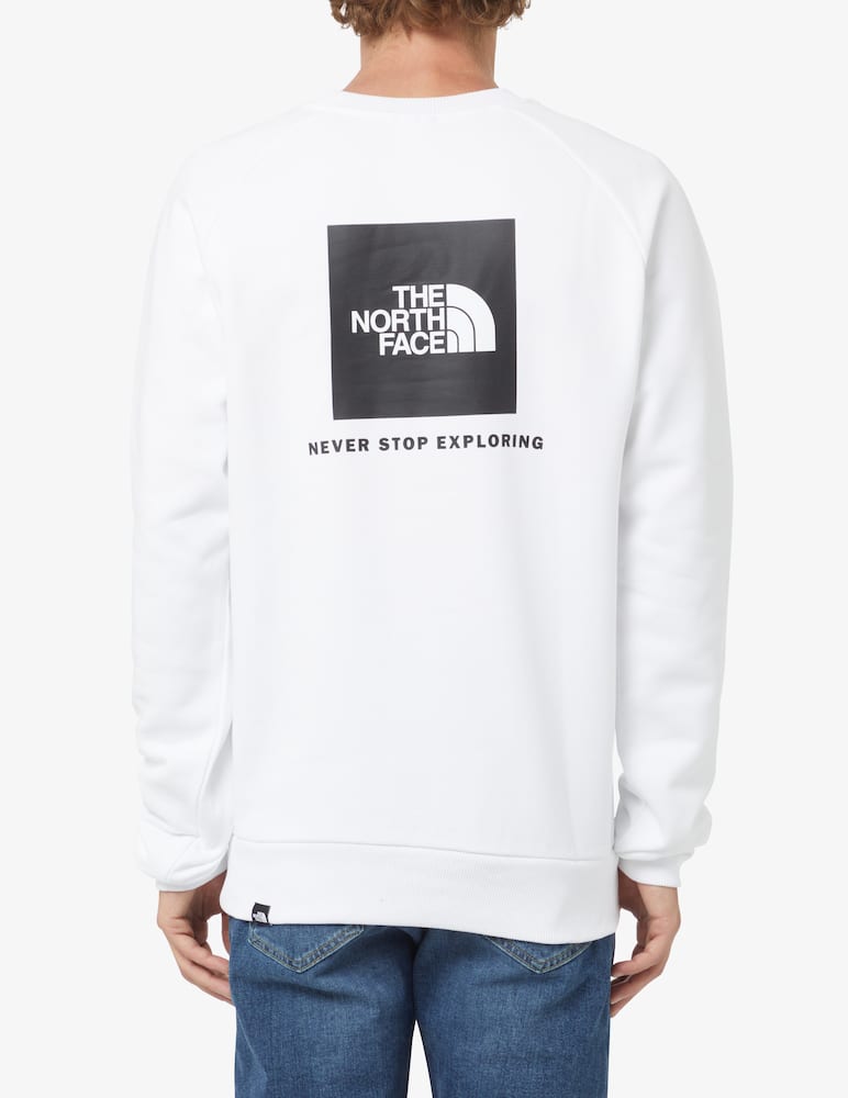 rinascente The North Face Crewneck logo sweatshirt - White