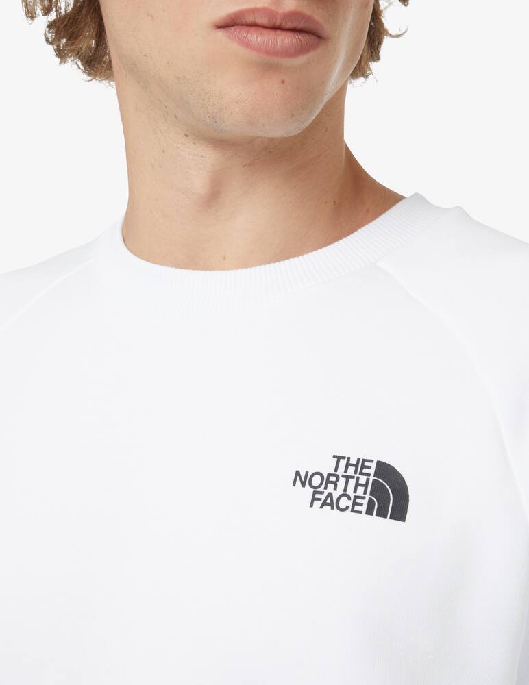 rinascente The North Face Crewneck logo sweatshirt - White