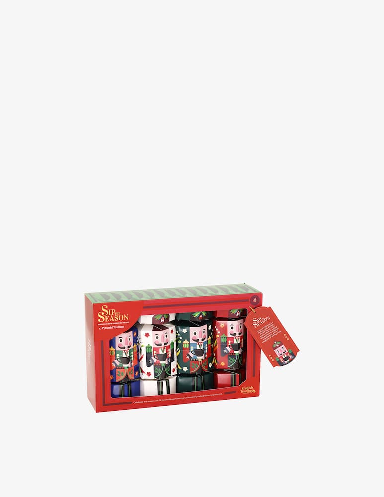 English Tea Shop Box 4 Nutcrackers 12 Filtri Tè e Tisane 24g - immagine 1 English Tea Shop Box 4 Nutcrackers 12 Filtri Tè e Tisane 24g - immagine 1