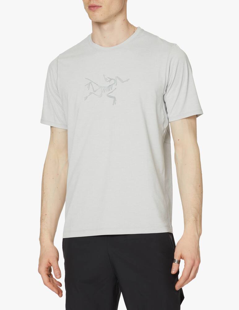 rinascente Arc'teryx Maglietta manica corta cormac big logo - grigio