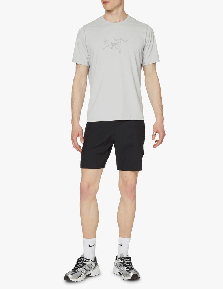 rinascente Arc'teryx Maglietta manica corta cormac big logo - grigio