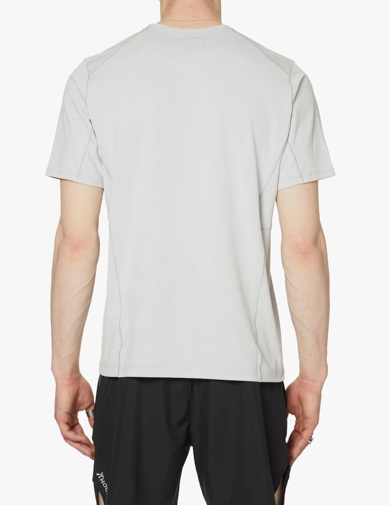 rinascente Arc'teryx Maglietta manica corta cormac big logo - grigio