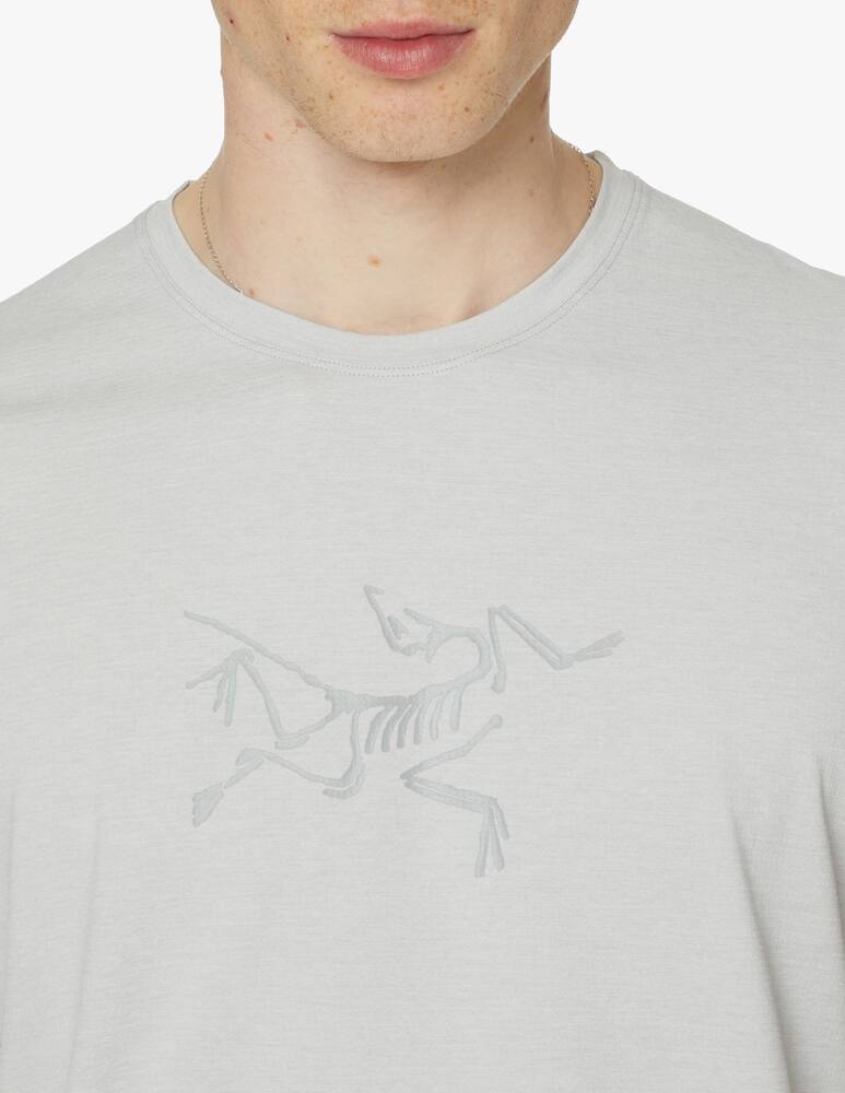 rinascente Arc'teryx Maglietta manica corta cormac big logo - grigio