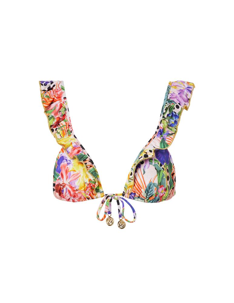 rinascente Luli Fama Bikini top a triangolo Frilly