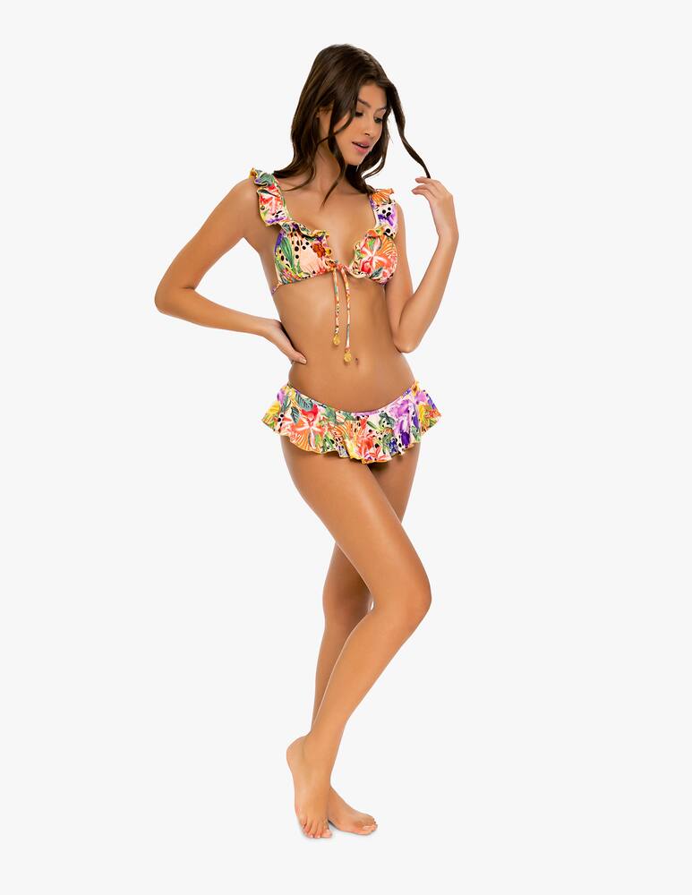 rinascente Luli Fama Bikini top a triangolo Frilly